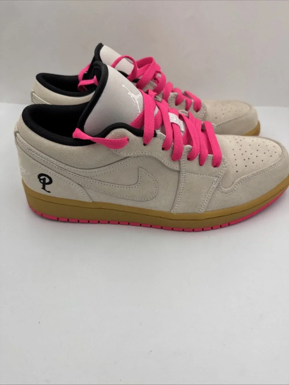 Nike Air Jordan 1 Low Sneaker Politics Block Party Sz 9